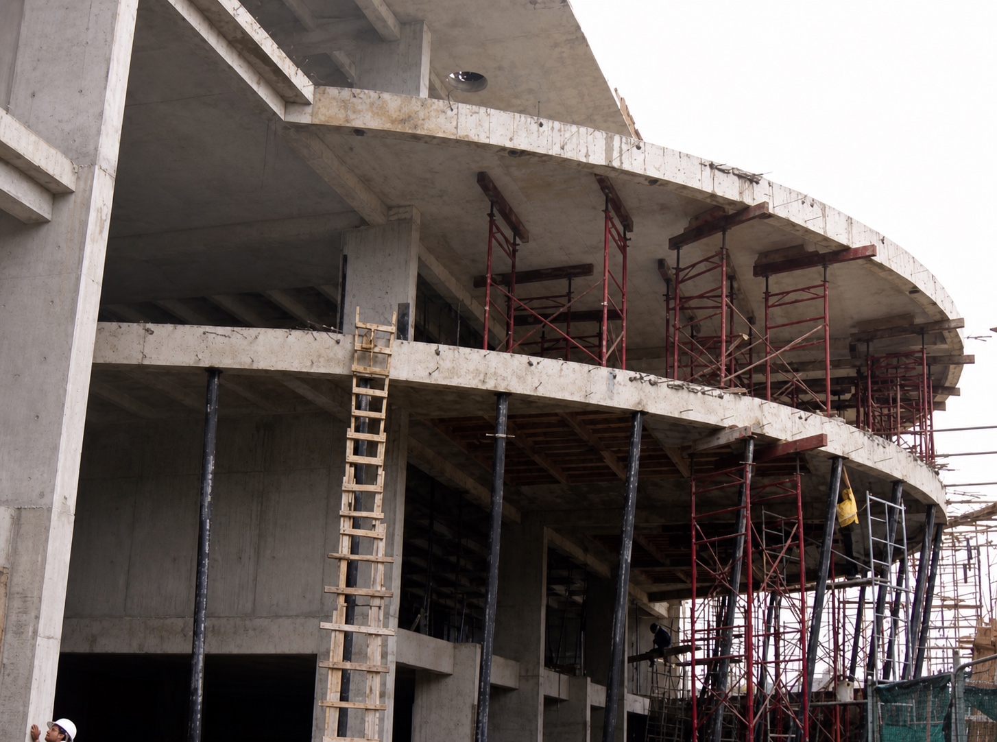 Proceso constructivo de la estructura del ITESM Campus Ciudad de México